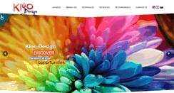 Desktop Screenshot of kleo-design.com